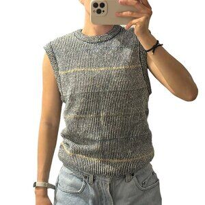 Missoni Uomo Stripe Sweater Vest  Size Small/Medium